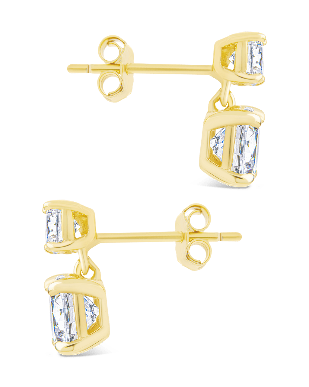 Galatea Brilliant Cut CZ Studs