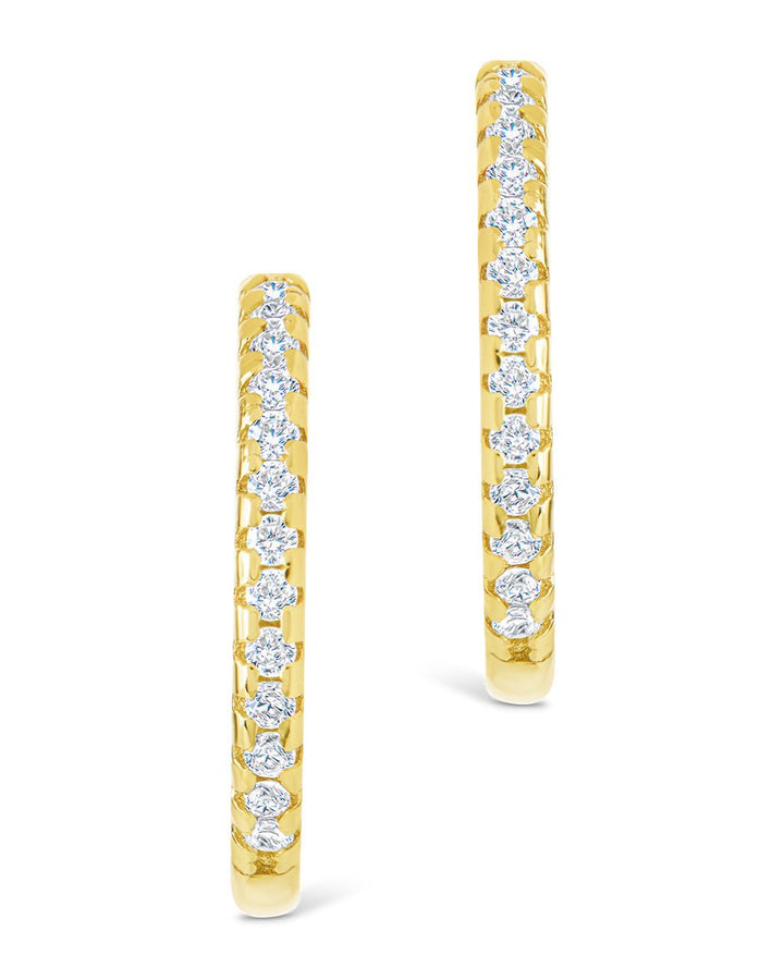 Lilia CZ Infinity Hoops