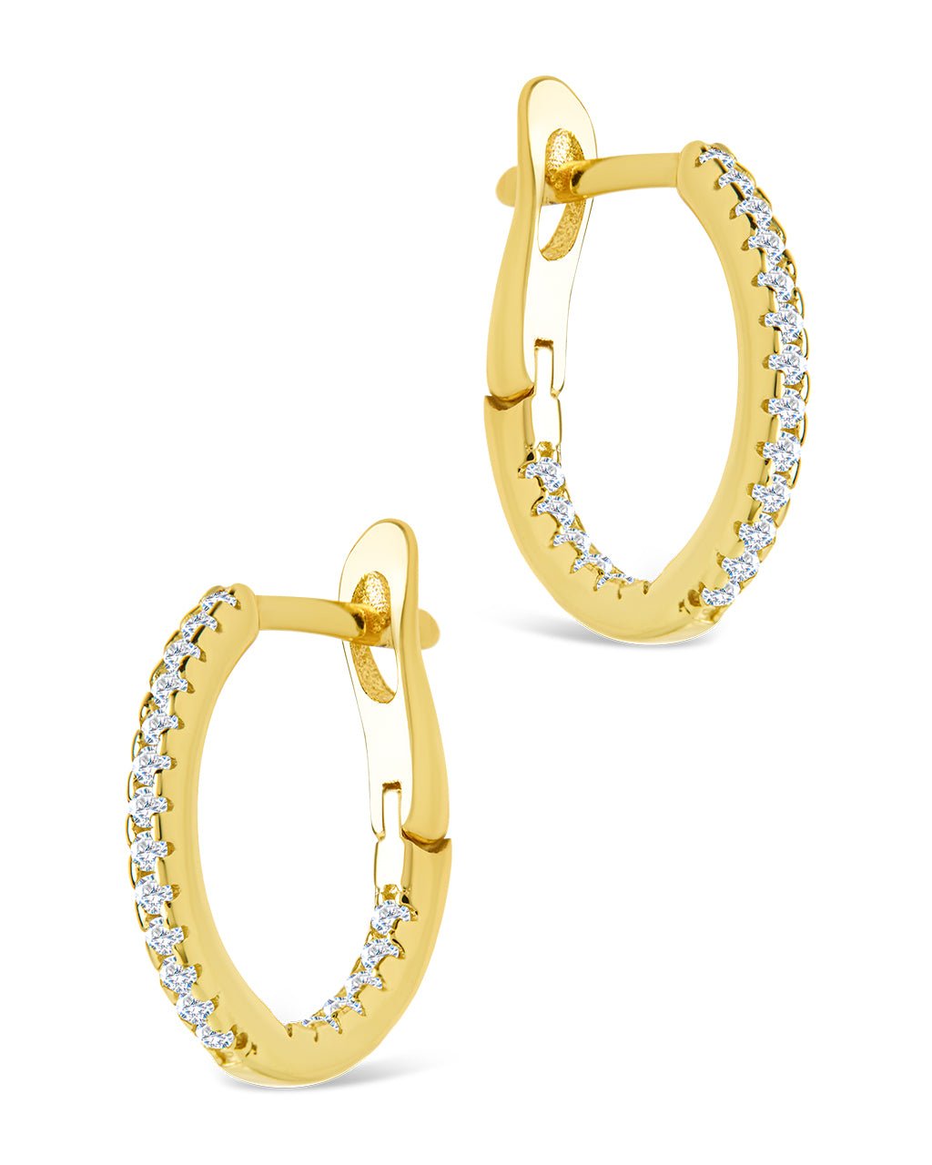 Lilia CZ Infinity Hoops