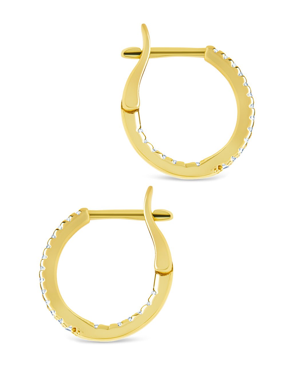 Lilia CZ Infinity Hoops