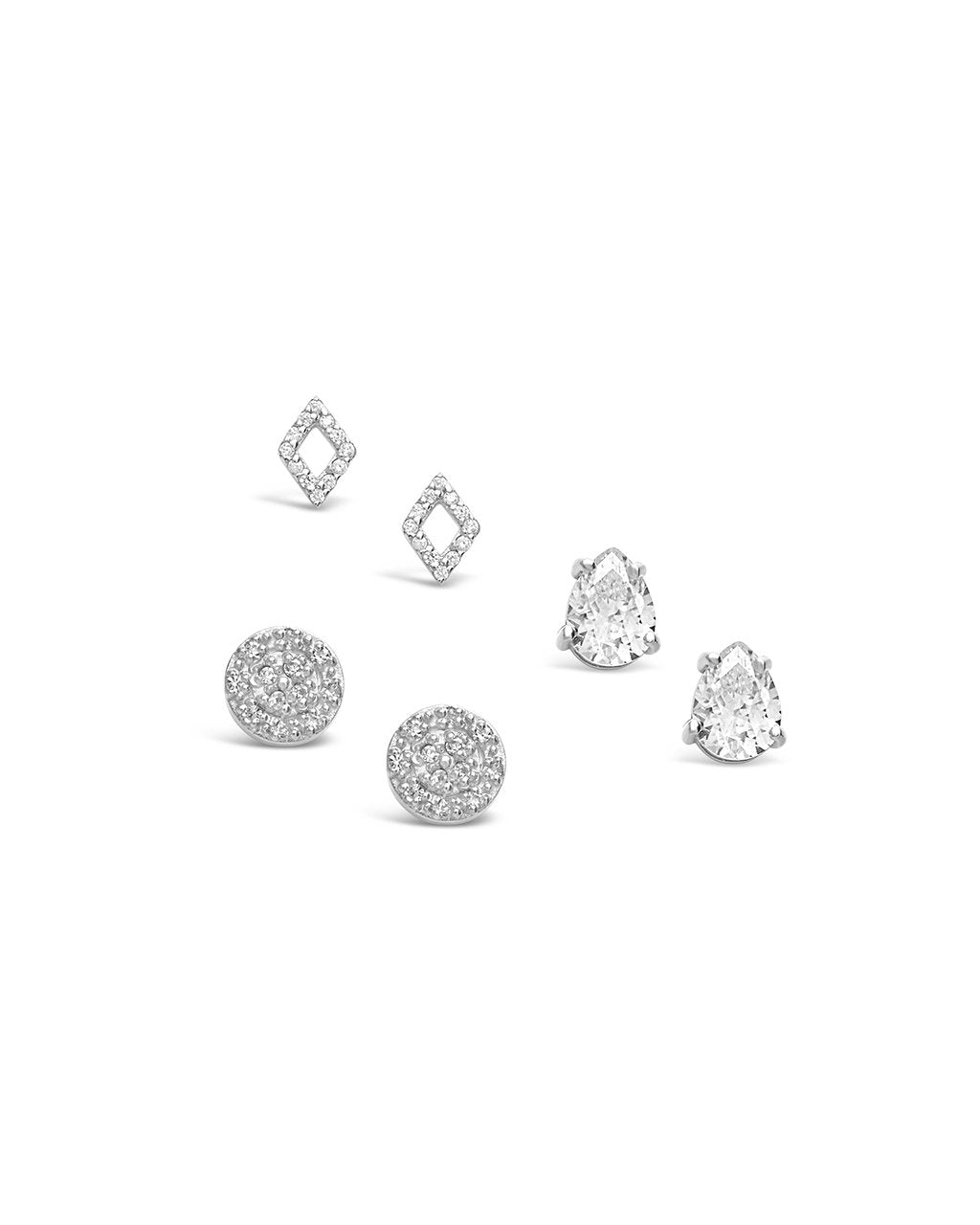 Geo Stud Set of 3