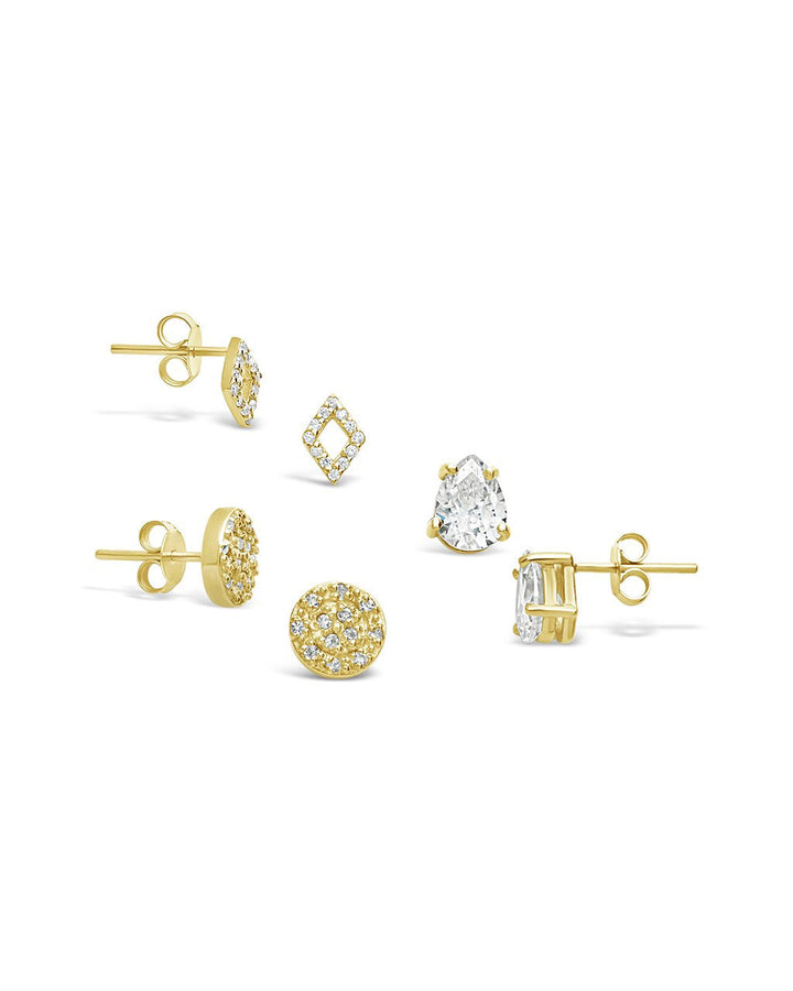 Geo Stud Set of 3