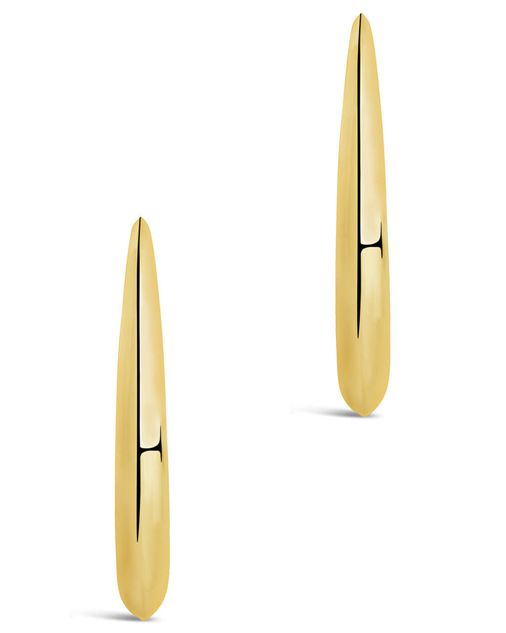 Trixie Tube Hoop Earrings by Sterling Forever