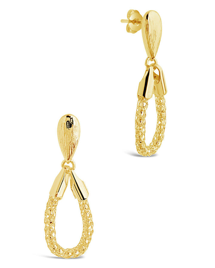 Elisa Chain Drop Earrings by Sterling Forever