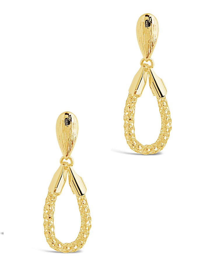 Elisa Chain Drop Earrings by Sterling Forever