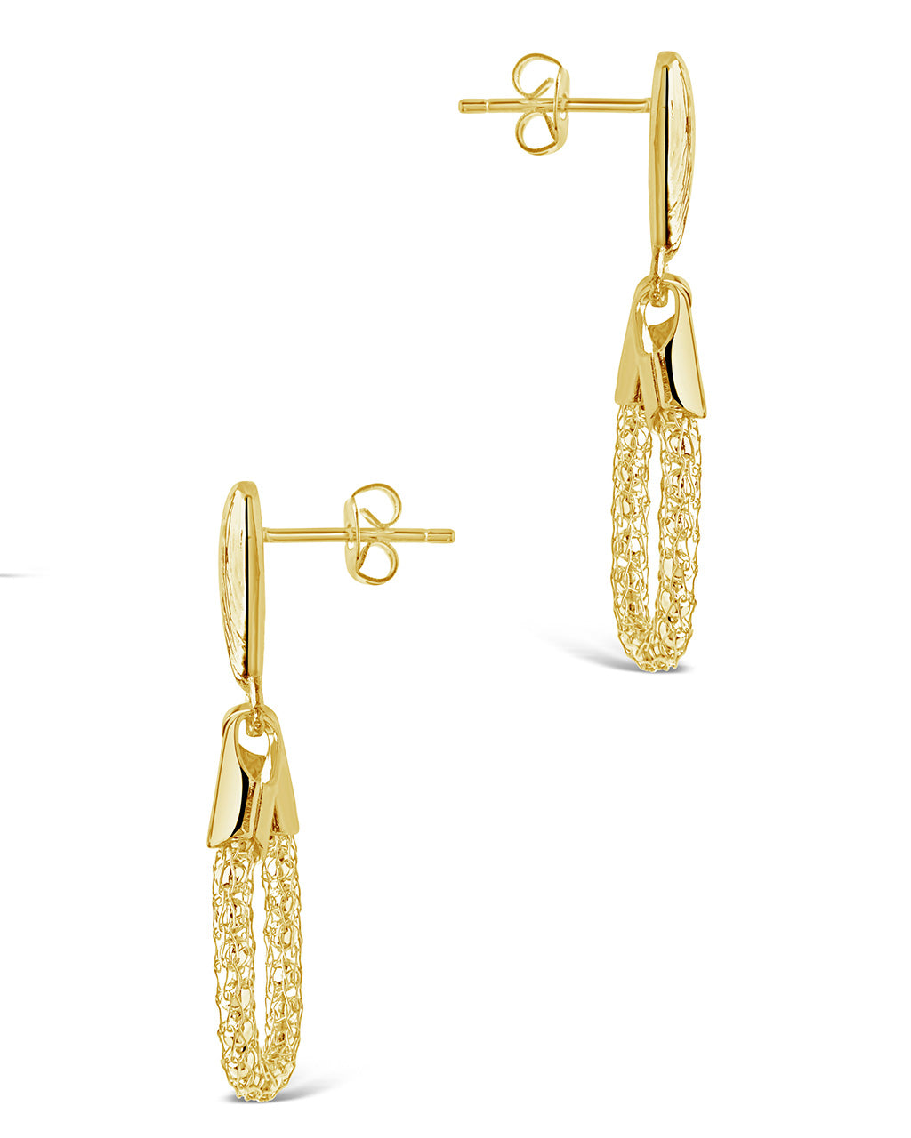 Elisa Chain Drop Earrings by Sterling Forever