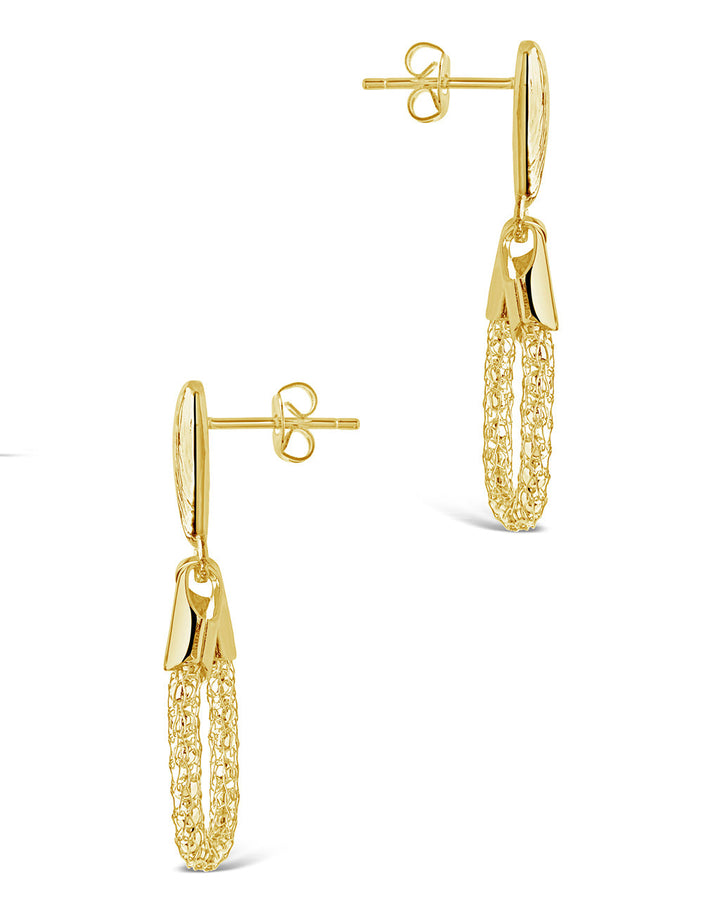 Elisa Chain Drop Earrings by Sterling Forever
