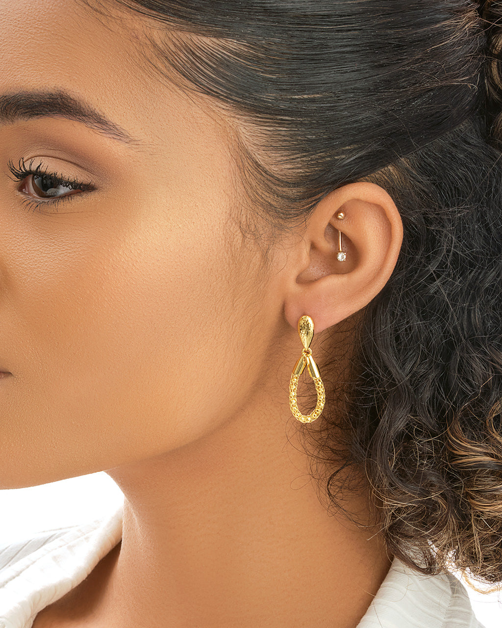 Elisa Chain Drop Earrings by Sterling Forever