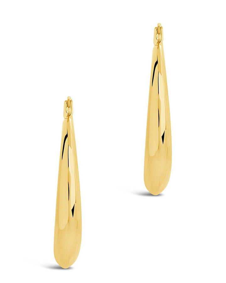 Quinn Tube Hoop Earrings