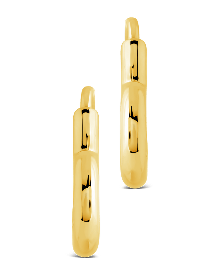 Elle Heart Micro Hoop Earrings