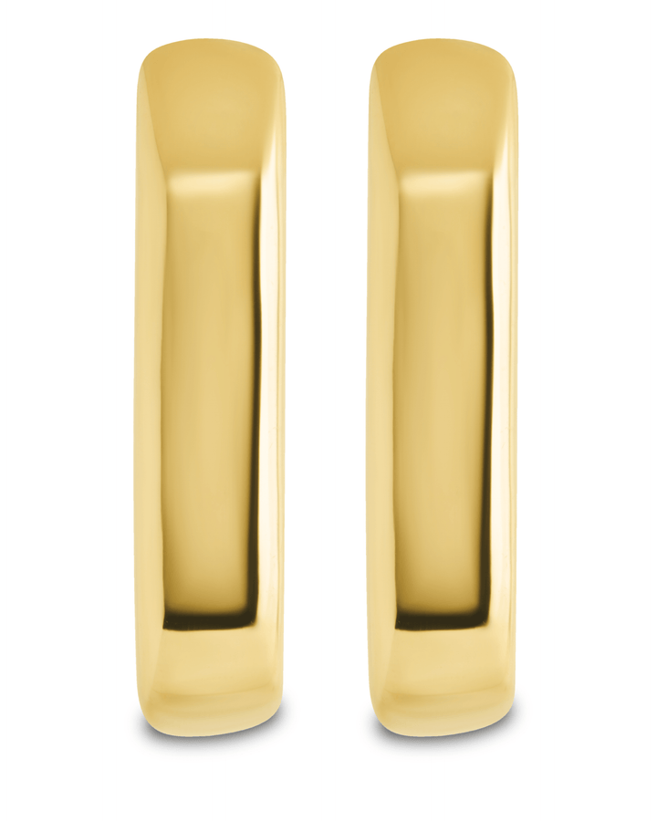 Annika Polished Micro Hoop Earrings