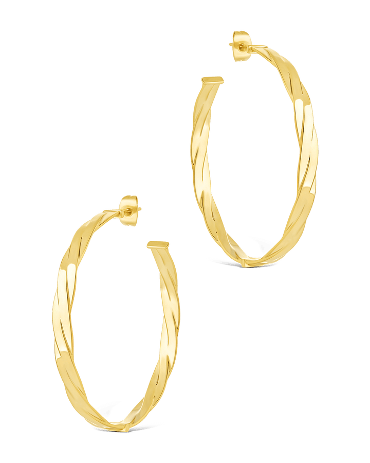 Temperance Braided Hoops