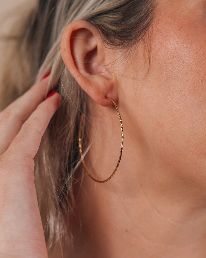 Textured Hoops