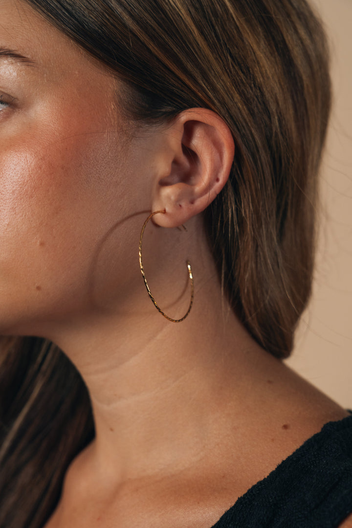 Textured Hoops