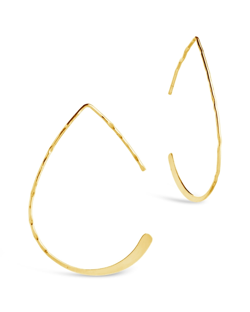 Teardrop Threader Earrings