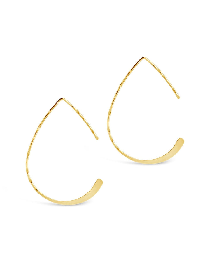 Teardrop Threader Earrings