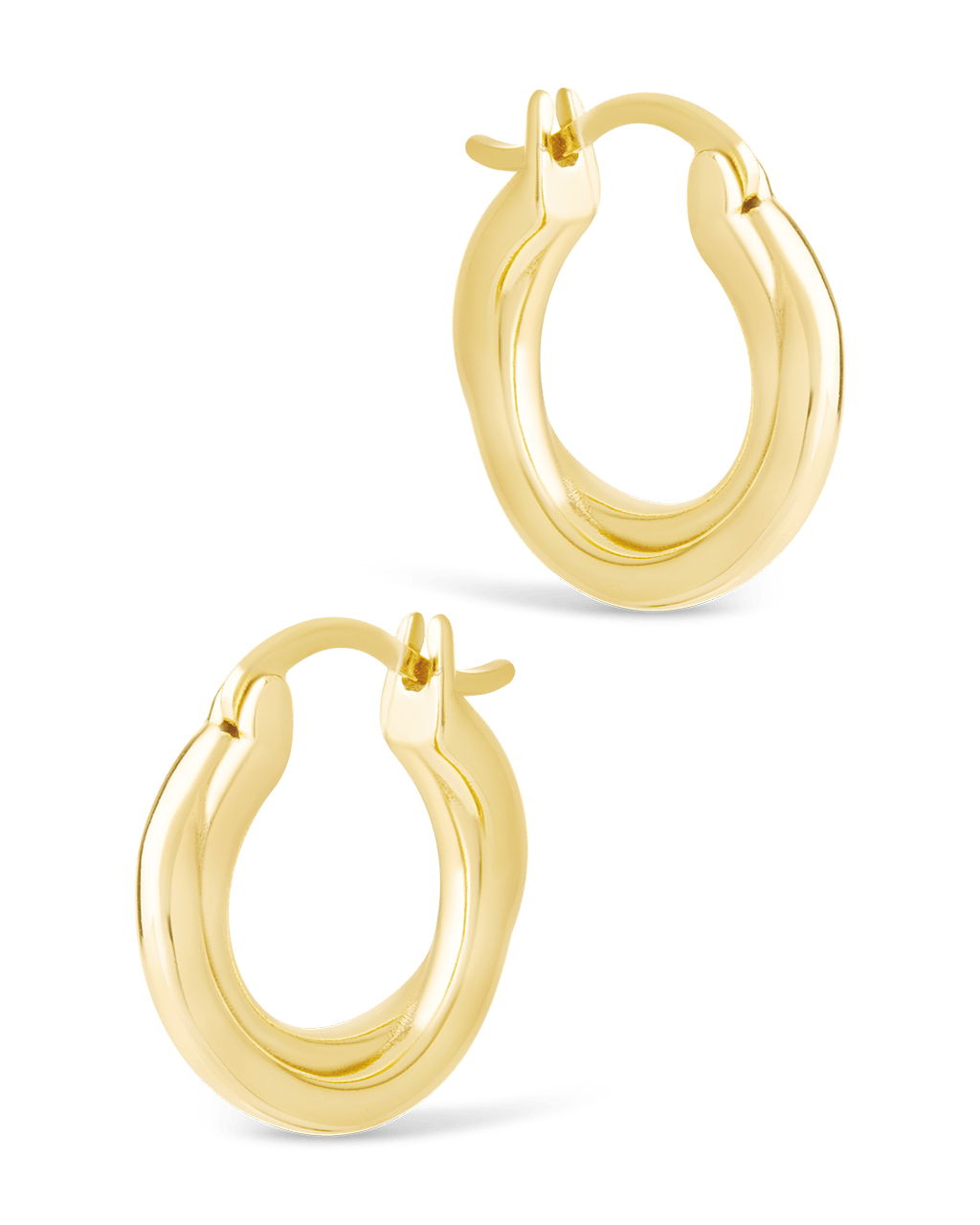 Janice Twisted Hoop Earrings