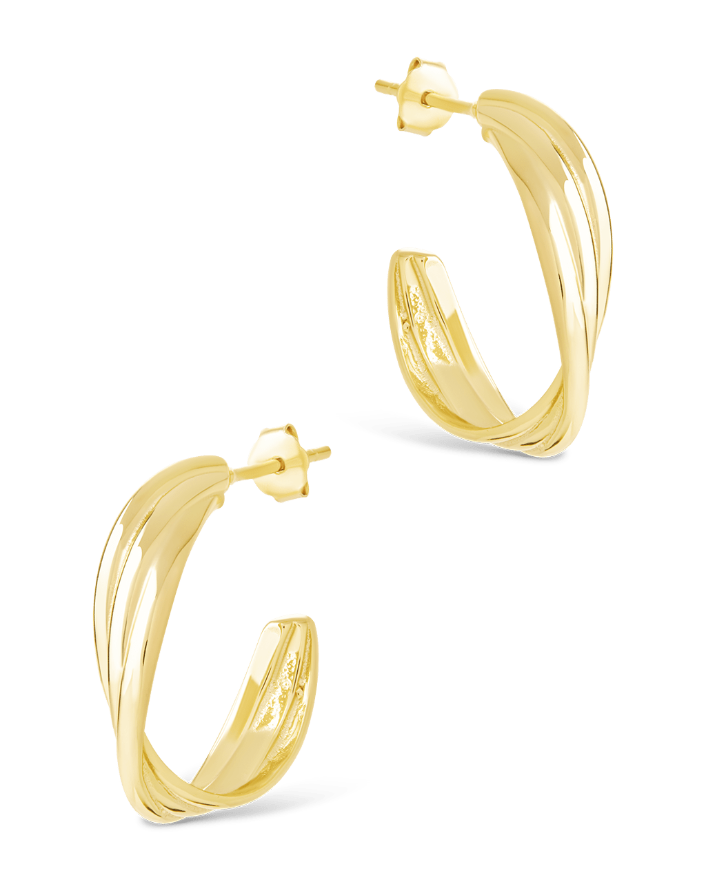 Monique Twisted Stud Earrings