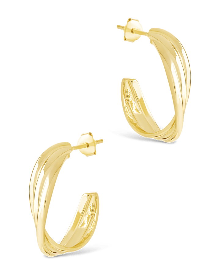 Monique Twisted Stud Earrings