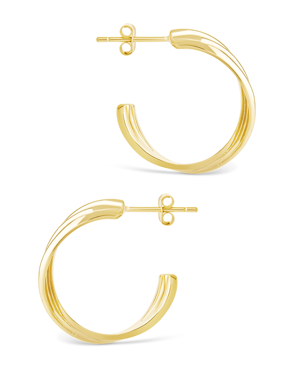 Monique Twisted Stud Earrings