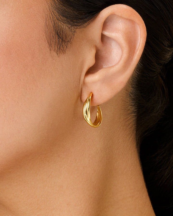 Monique Twisted Stud Earrings