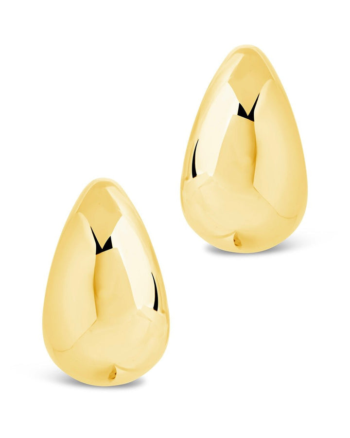Eclipse Polished Hoop Earrings