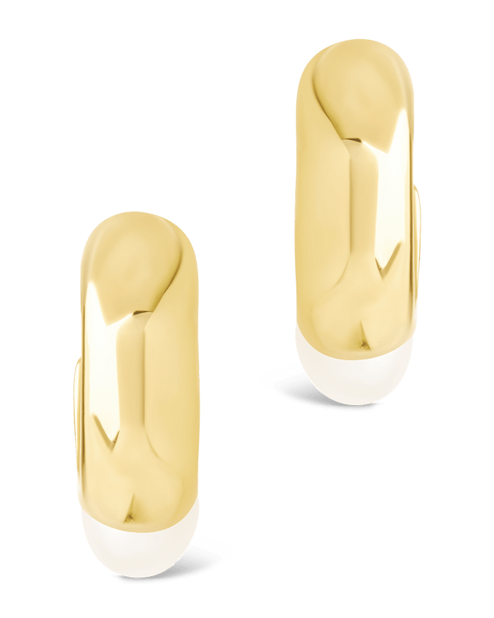 Micki Pearl Drop Stud Earrings