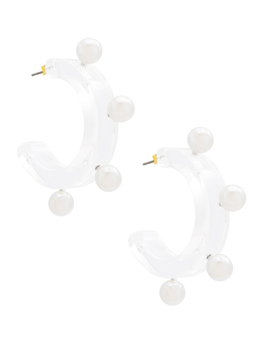 Juliette Hoop Earring by ZENZII