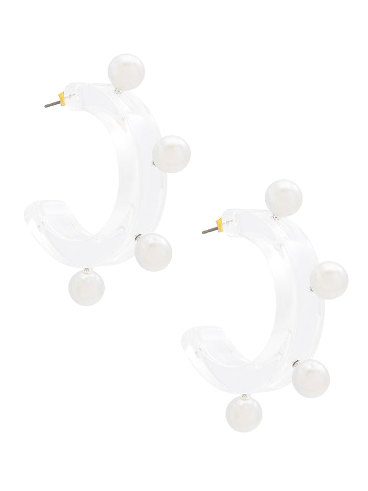 Juliette Hoop Earring by ZENZII