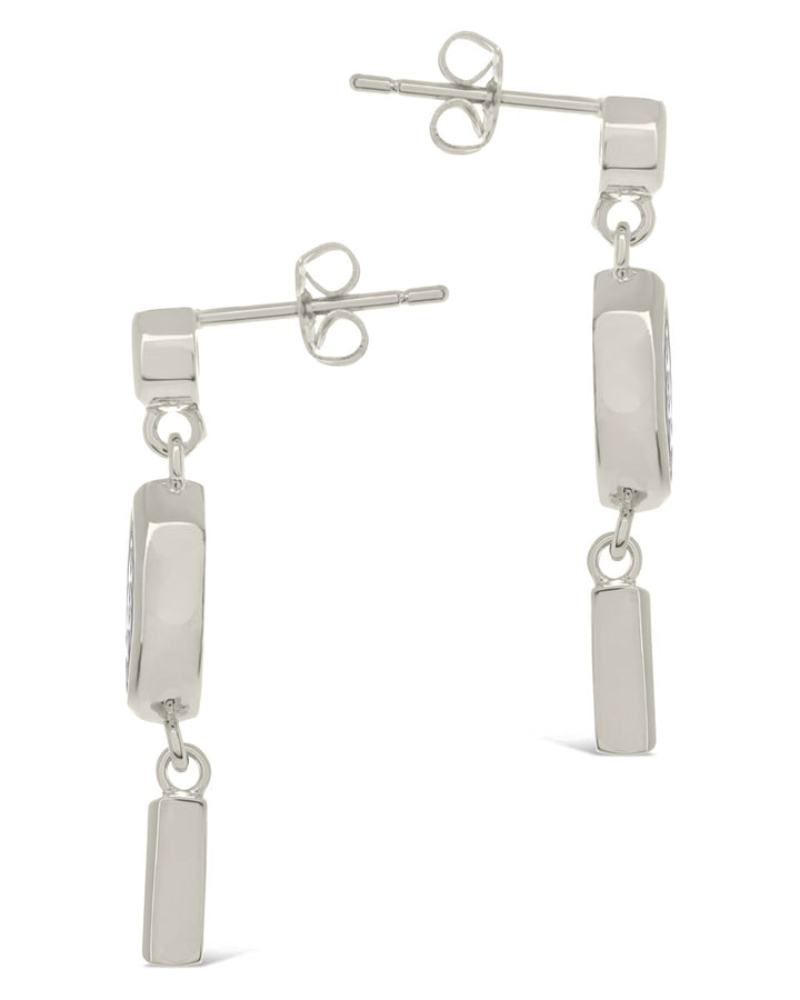 Suvi Triple CZ Drop Stud Earrings by Sterling Forever