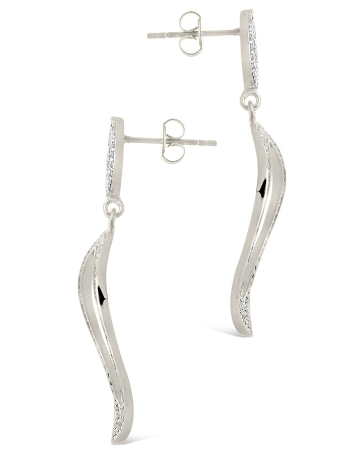 Juniper CZ Statement Drop Earrings