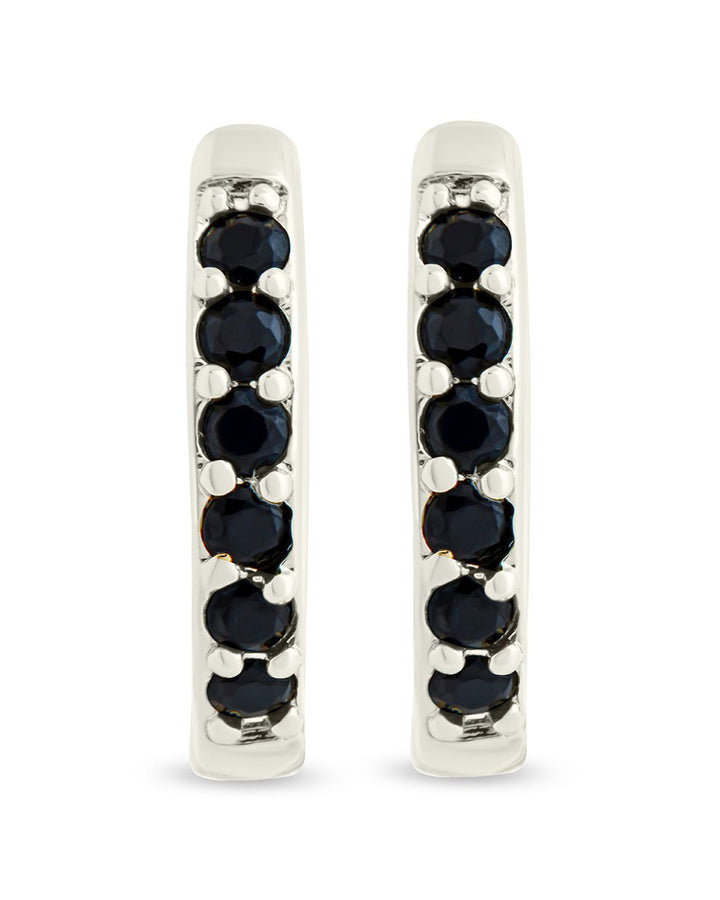 Zadie CZ Everyday Hoop Earrings