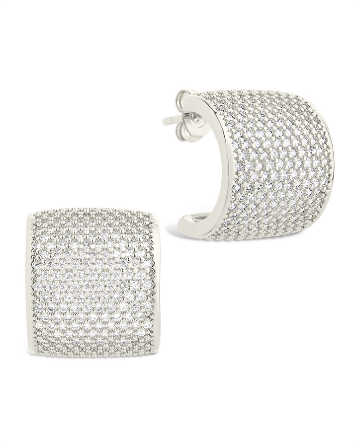 Simone CZ Stud Earrings