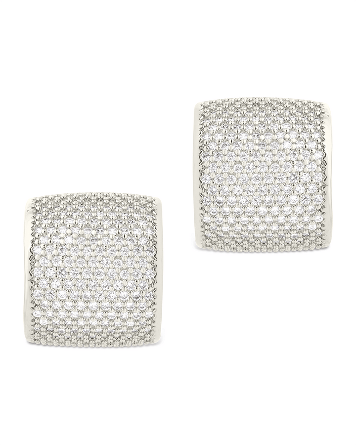 Simone CZ Stud Earrings