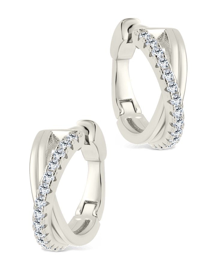 Juliana CZ Hoop Earrings