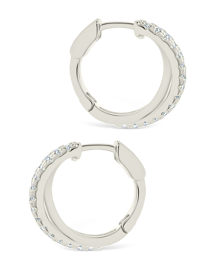 Juliana CZ Hoop Earrings