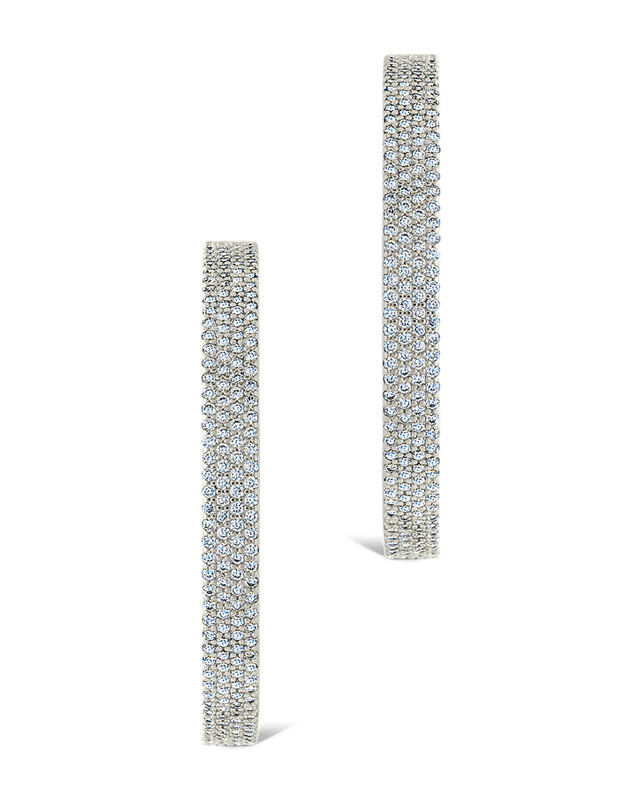 Velma CZ Statement Hoops