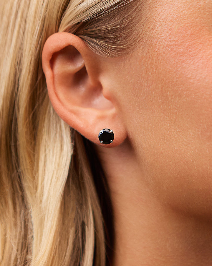 Rainbow CZ Studs - 7mm