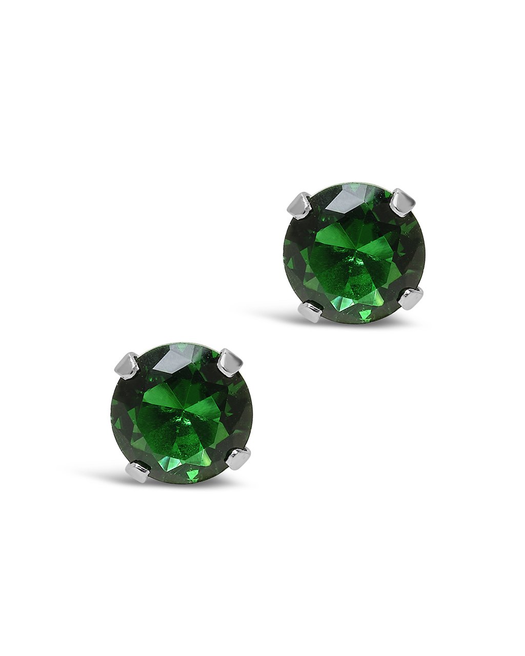 Rainbow CZ Studs - 7mm