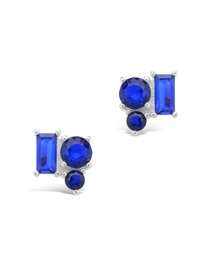 CZ Cluster Studs