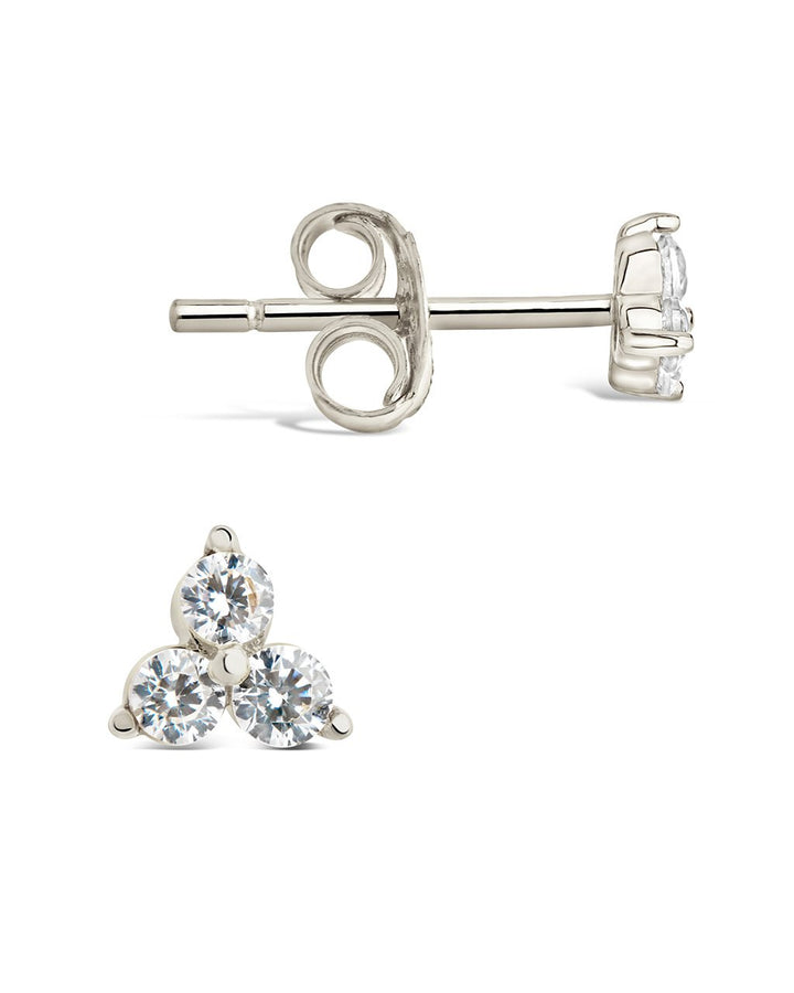 Pyramid Stud Earrings