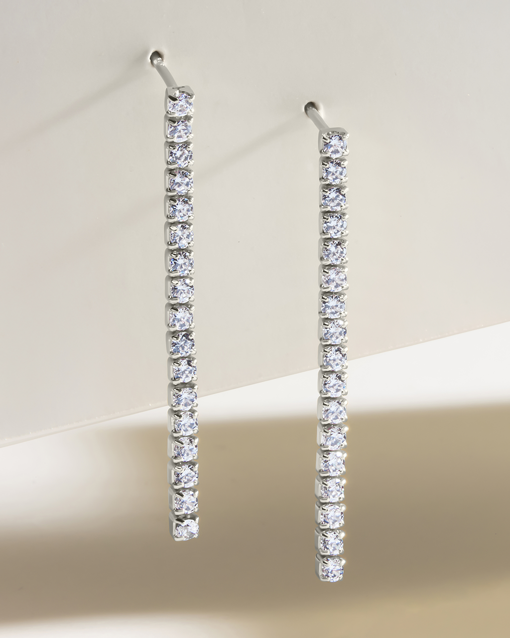 Linear Drop Earrings