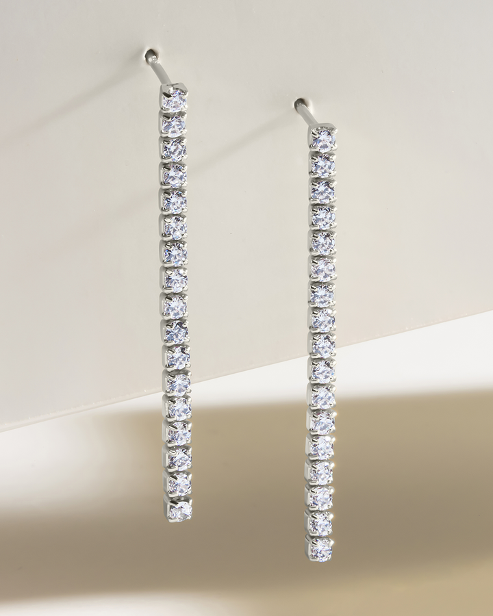 Linear Drop Earrings