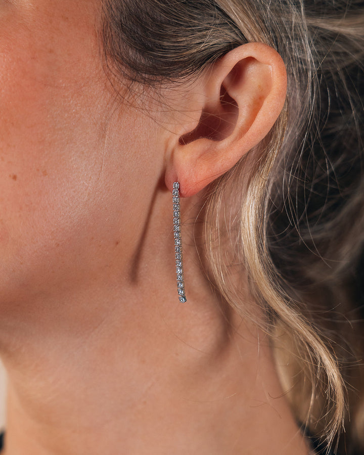Linear Drop Earrings