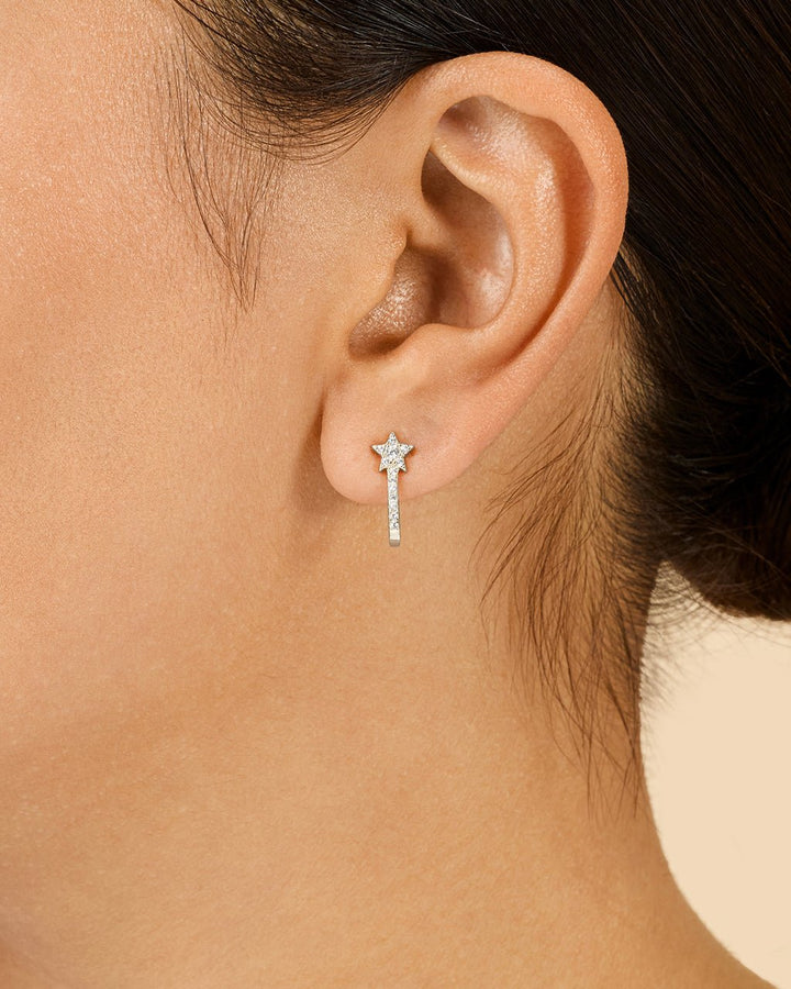Star Jacket Earrings