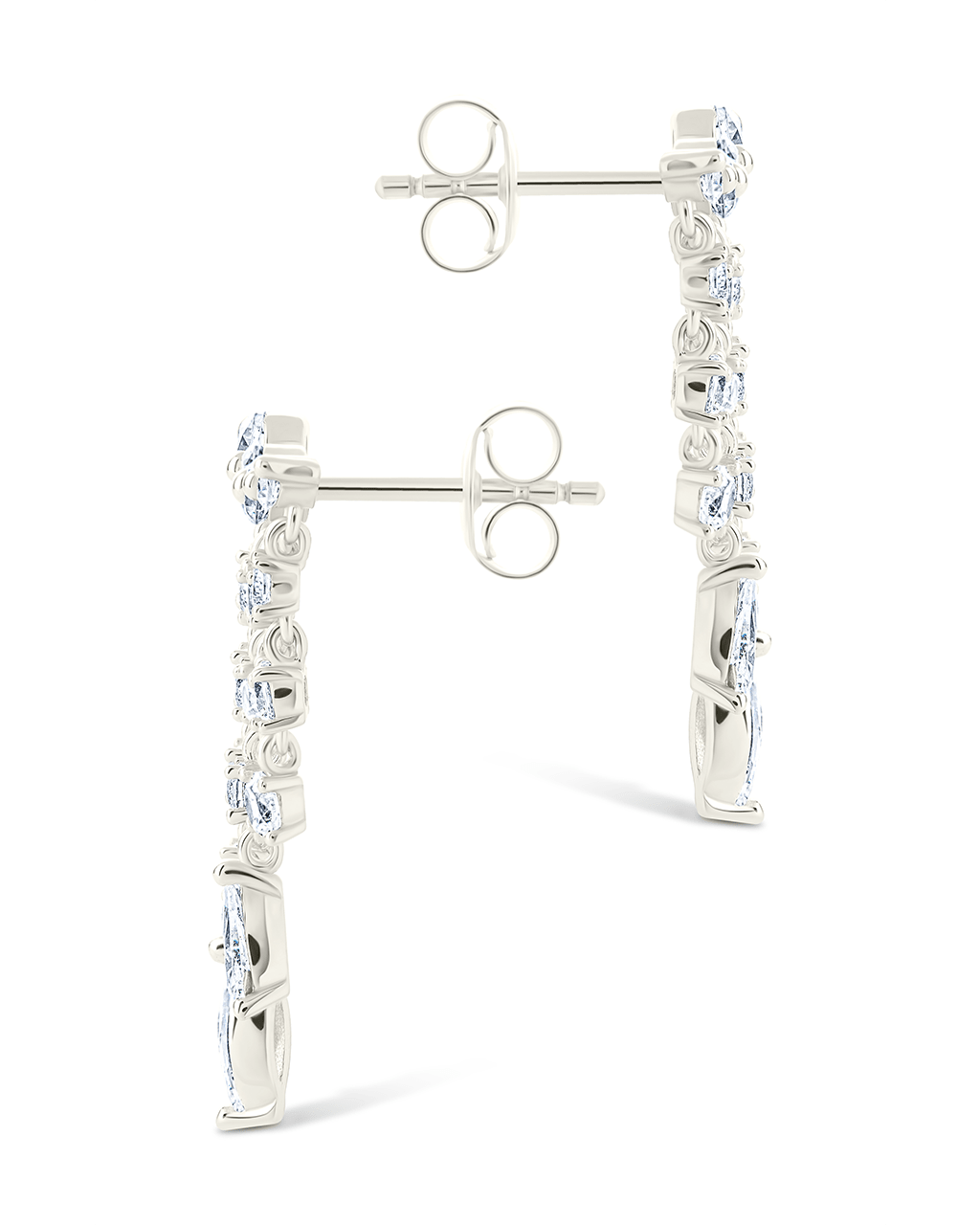 Adrian CZ Waterfall Statement Studs