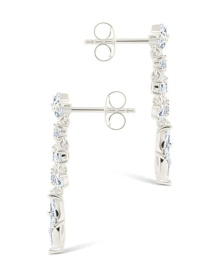 Adrian CZ Waterfall Statement Studs