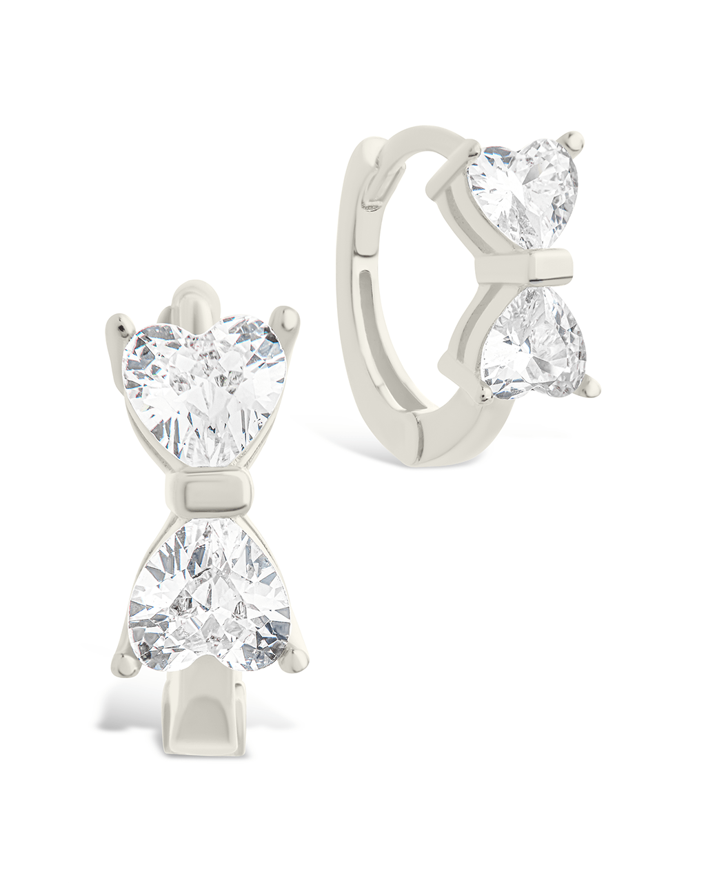 Ravenna CZ Micro Hoop Earrings