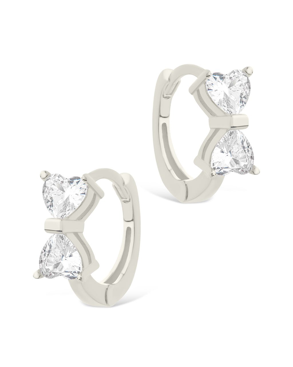 Ravenna CZ Micro Hoop Earrings