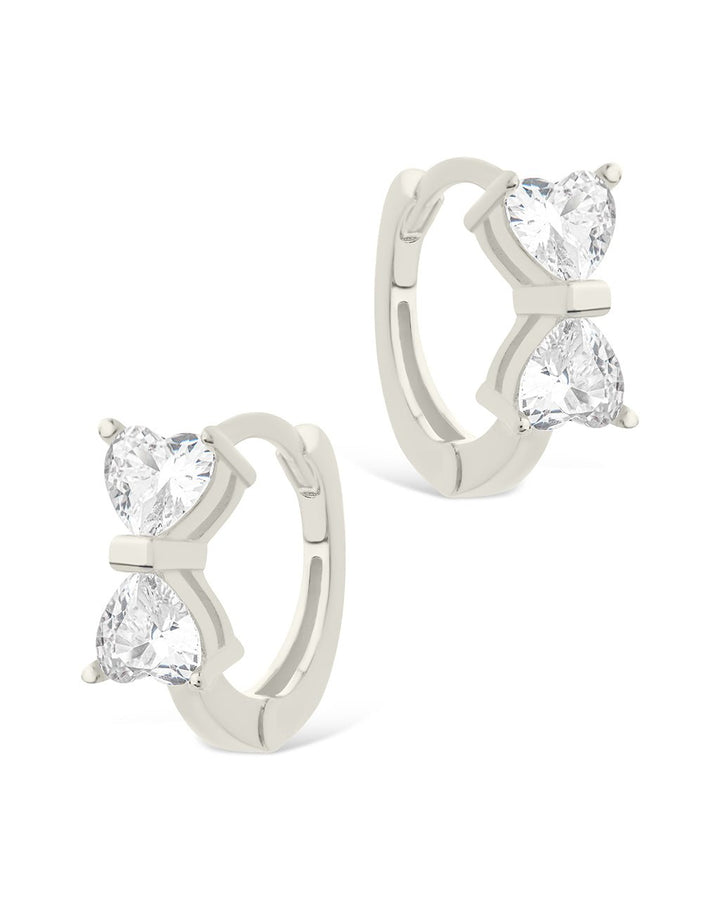 Ravenna CZ Micro Hoop Earrings